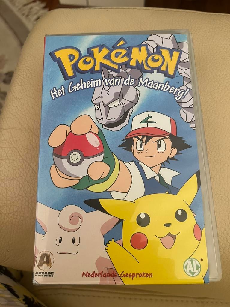 Pokemon  VHS vintage film 1999 collectors item, Ophalen of Verzenden, Zo goed als nieuw, Film