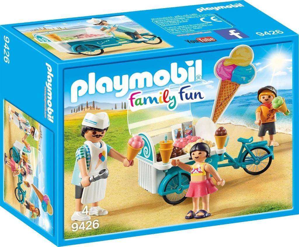 Playmobil IJsjesverkoper ijskar 9426, Ophalen of Verzenden, Gebruikt, Complete set