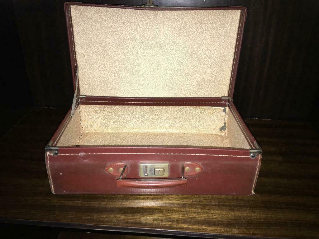 vintage koffertje D.R.G.M & OTHERS UK PATENT, Ophalen of Verzenden