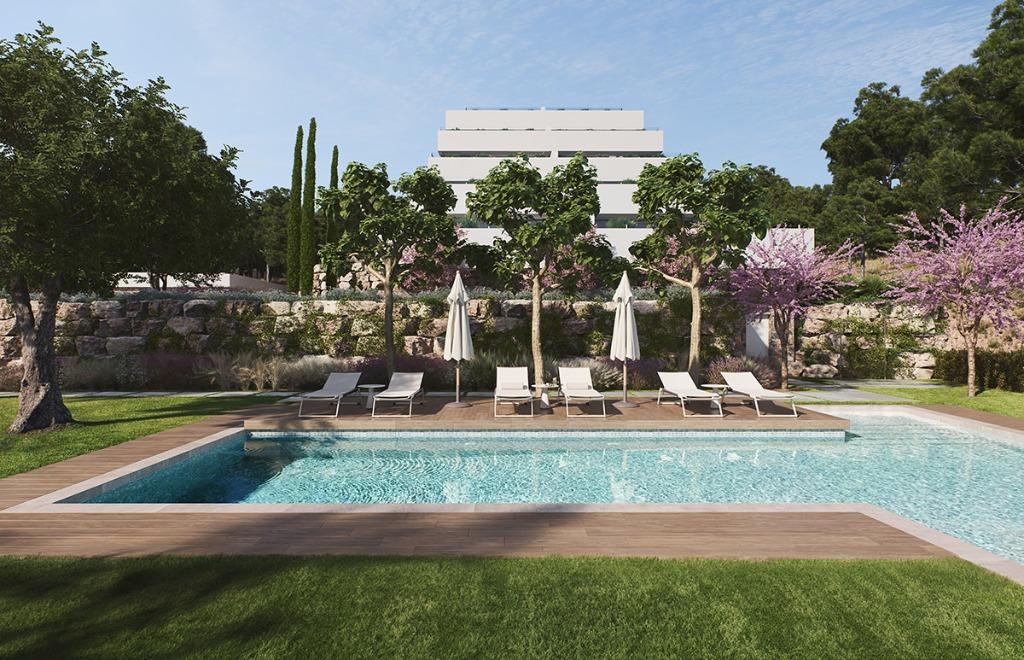 Luxe appartement / 2 of 3 slaapkamers - Las Colinas Golf, Spanje, 2 kamers, Recreatiepark, Appartement