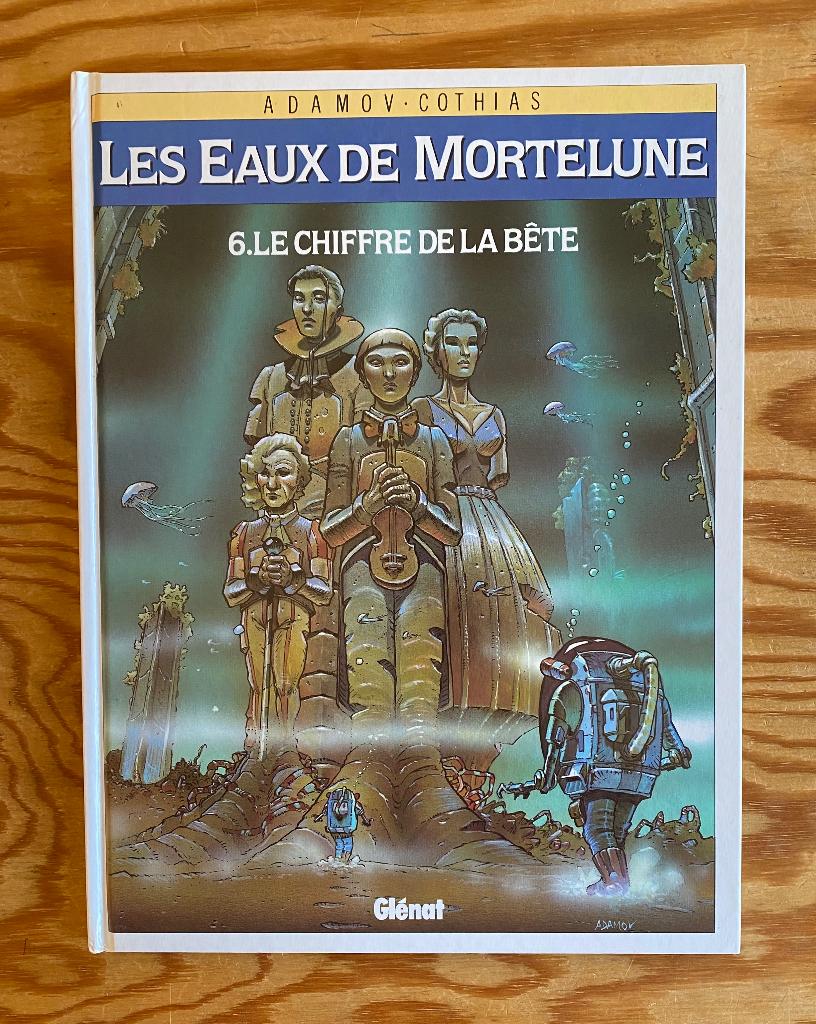 Les EAUX DE MORTELUNE   Adamov/Cothias  EO TTBE, Boeken, Stripverhalen, Ophalen of Verzenden