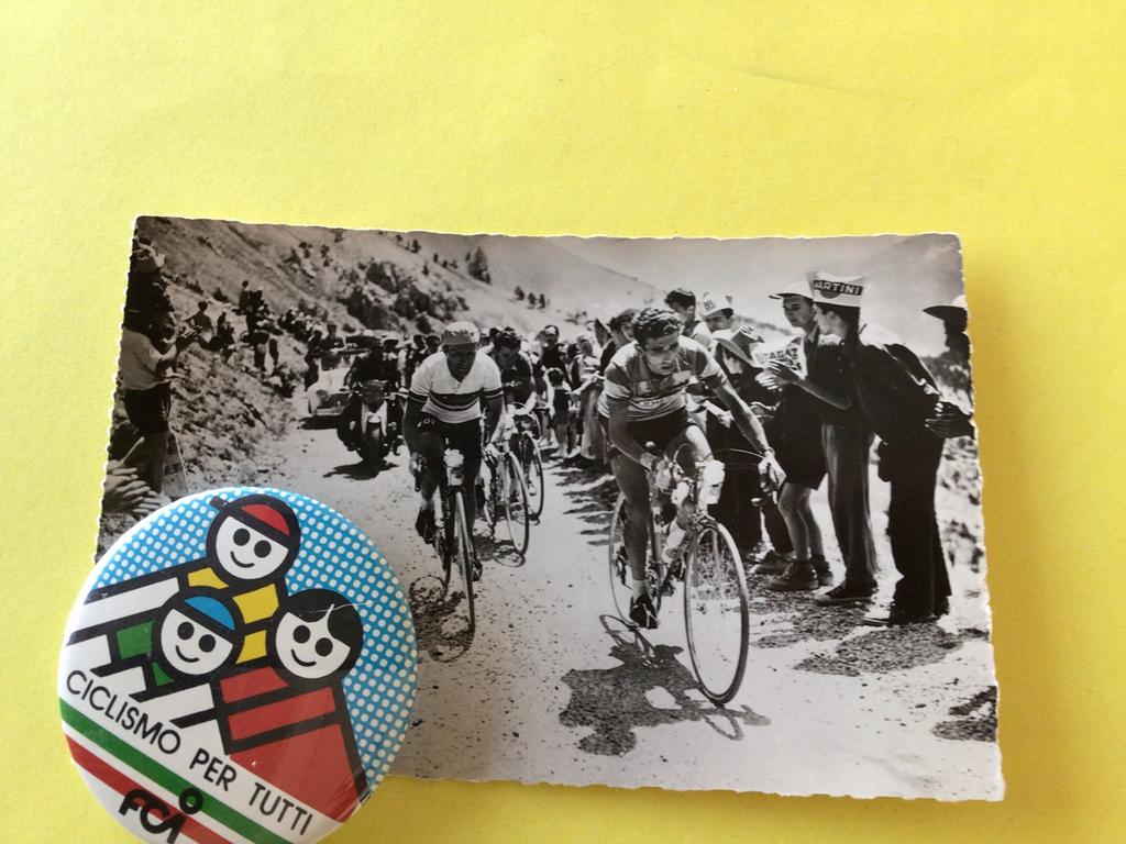 Wk wielerkaart 1955 stan ockers bahamontes, Envoi