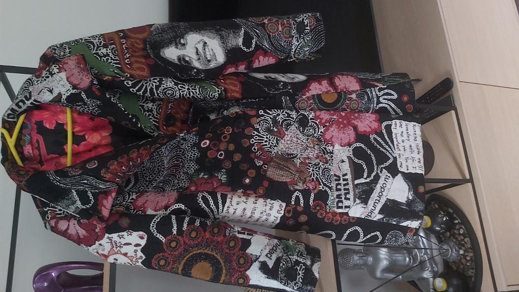 Manteau hiver desigual taille 38, Ophalen of Verzenden, Zwart
