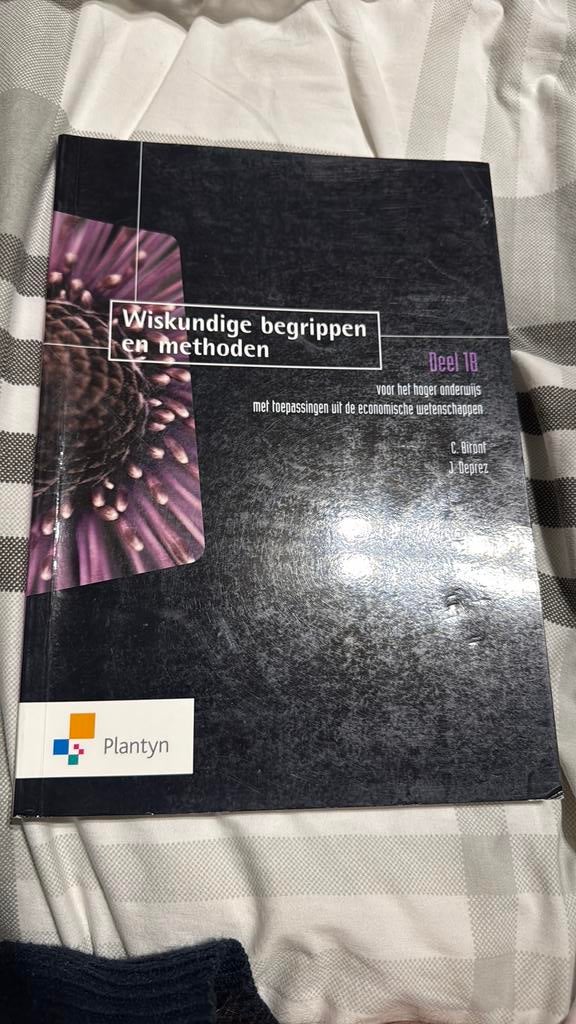 Kuleuven - Wiskundige begrippen en methoden - deel 1b, Ophalen of Verzenden, Zo goed als nieuw, Nederlands, Christian Biront; Johan Deprez