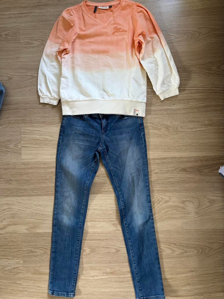 Jeans Scotch & Soda en Sweater Looxs maat 152, Meisje, Nieuw, Ophalen of Verzenden, Setje