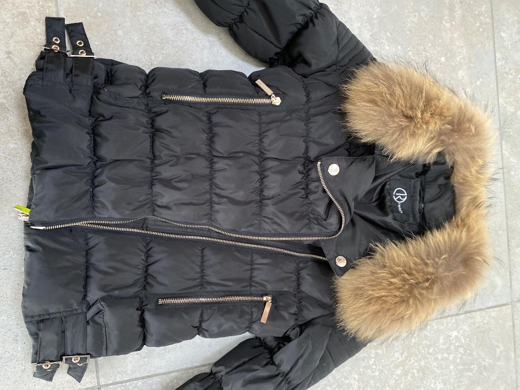 Winterjas Relish maat M, Kleding | Dames, Ophalen of Verzenden, Zo goed als nieuw, Maat 38/40 (M), Zwart