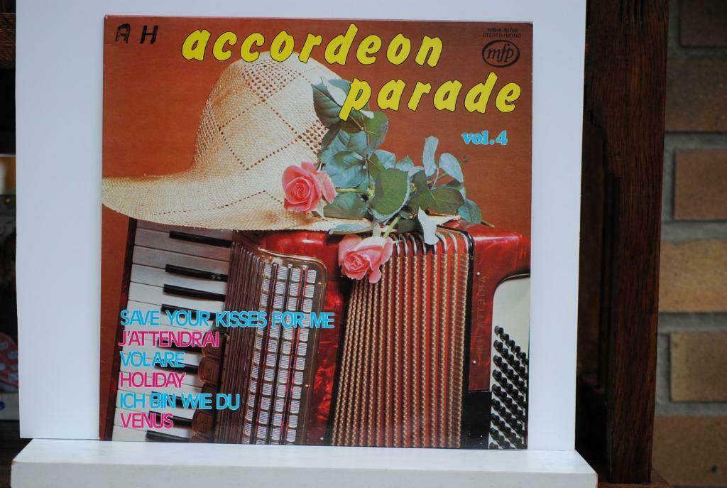 Lp, Accordeon parade, vol.4, Cd's en Dvd's, Ophalen of Verzenden