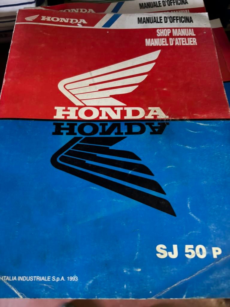 Werkplaatshandboek Honda Vision, Bali 1993-…, Motoren, Ophalen of Verzenden, Honda