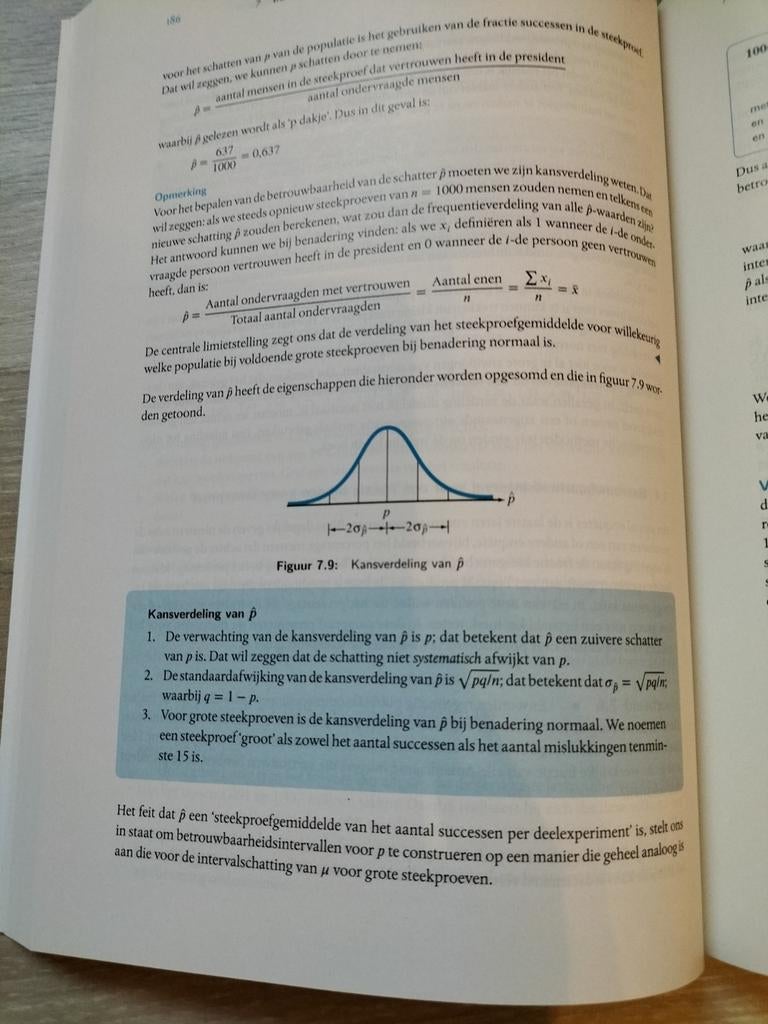 statistiek boek met online code, Ophalen