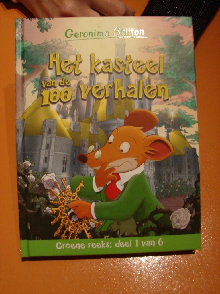 leesboek Het Kasteel van de 100 verhalen, Boeken, Ophalen, Zo goed als nieuw, Geronimo Stilton
