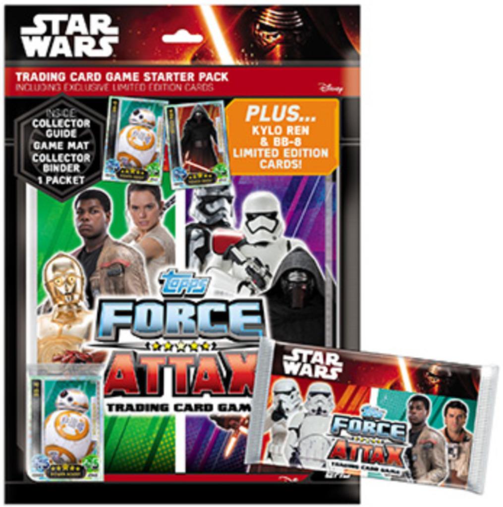 Star Wars: The Force Awakens Force Attax Topps trading cards, Ophalen of Verzenden, Nieuw, Overige typen