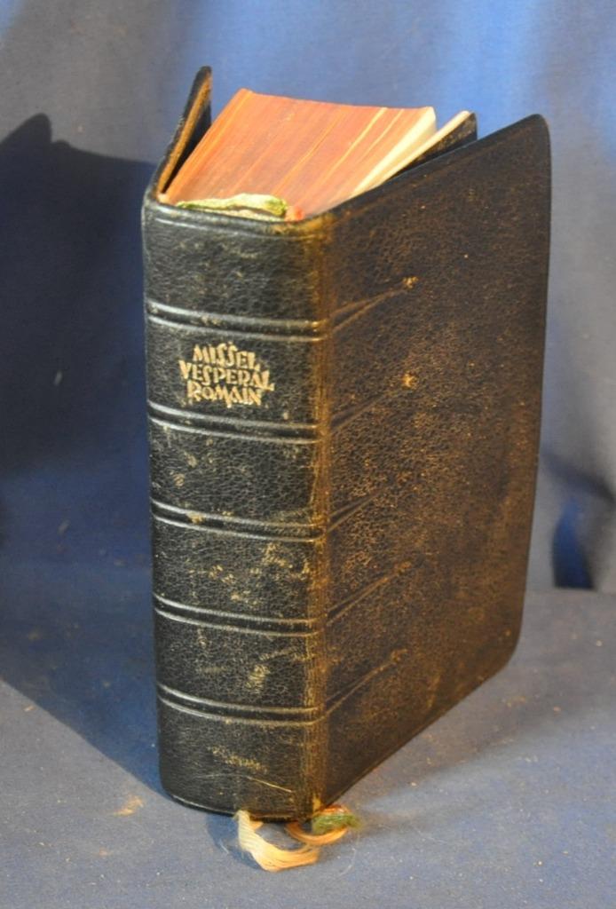 missel vesperal romain de 1954 couverture cuir, Ophalen of Verzenden, Gebruikt, Boek, Christendom | Katholiek