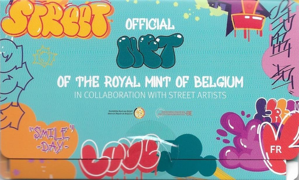 CC 2,5 euro België 2025 Street Art met Franse voorzijde, Ophalen of Verzenden, België, 5 euro