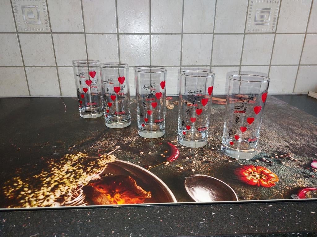 Verres à boissons gazeuses Smeets Hasselt, Collections, Enlèvement ou Envoi, Comme neuf, Verre à soda