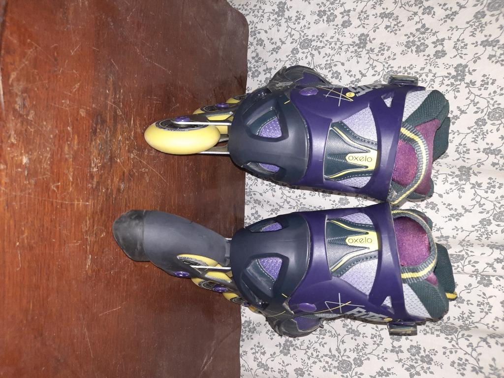 Roller oxelo, Verstelbaar, Kinderen, Zo goed als nieuw, Inline skates 4 wielen