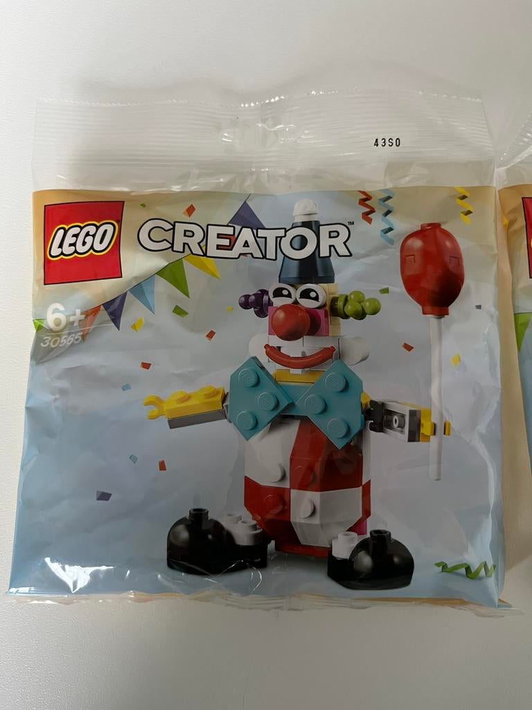 Lego creator 30565 verjaardagsclown, Ophalen of Verzenden, Nieuw, Lego