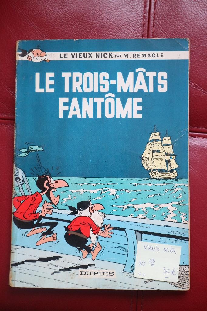 bd VIEUX NICK le 3 mâts fantôme 10 EO, Livres, Une BD, Enlèvement ou Envoi