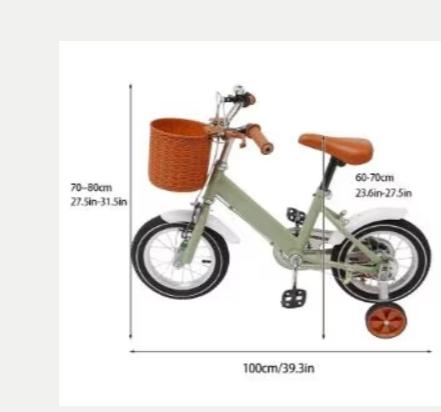 Vélo pour enfants de 12 pouces avec roues d'entraînement, Enlèvement ou Envoi, Neuf, Moins de 16 pouces, Stabilisateurs