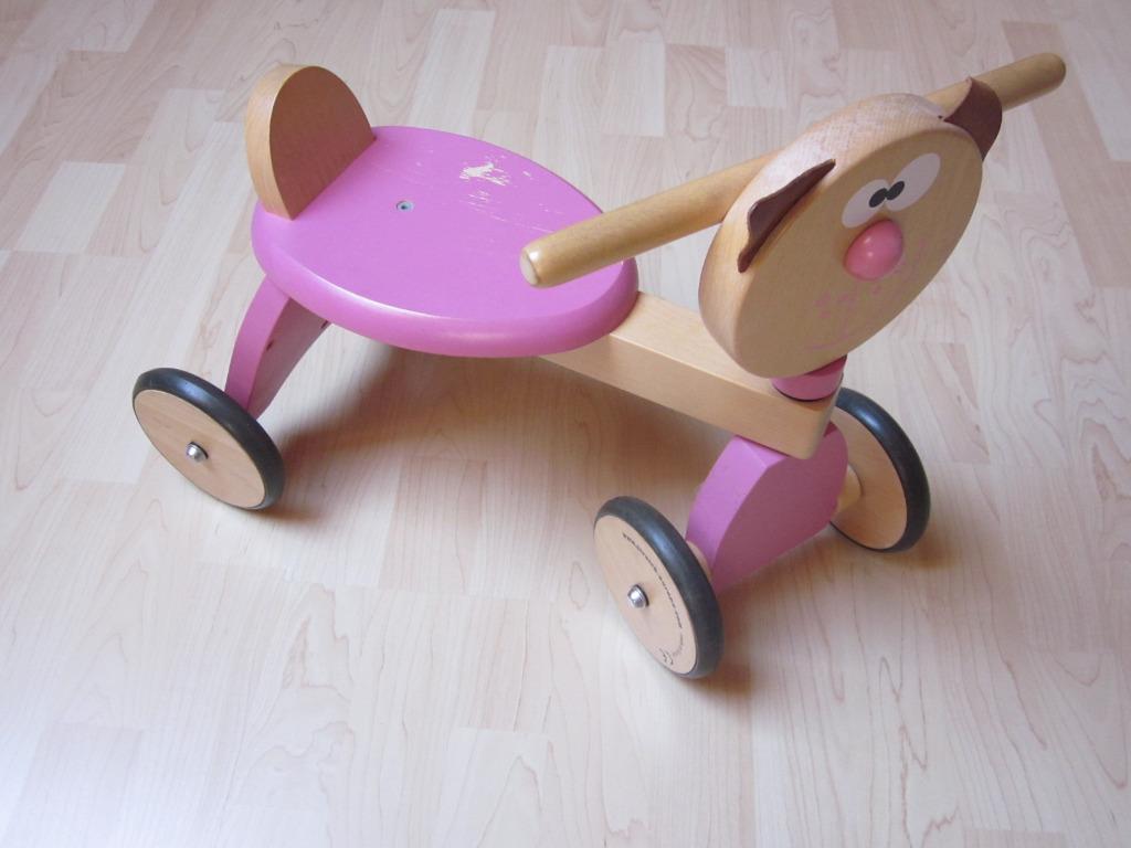 Houten loopfiets Scratch thema poes, Enfants & Bébés, Jouets | Extérieur | Véhicules & Draisiennes, Utilisé, Vélo d'équilibre