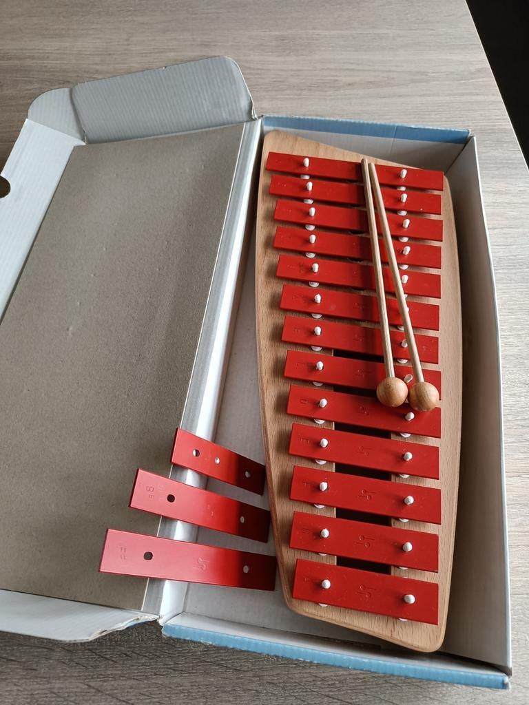 Sonor NG 11 klokkenspel, Ophalen