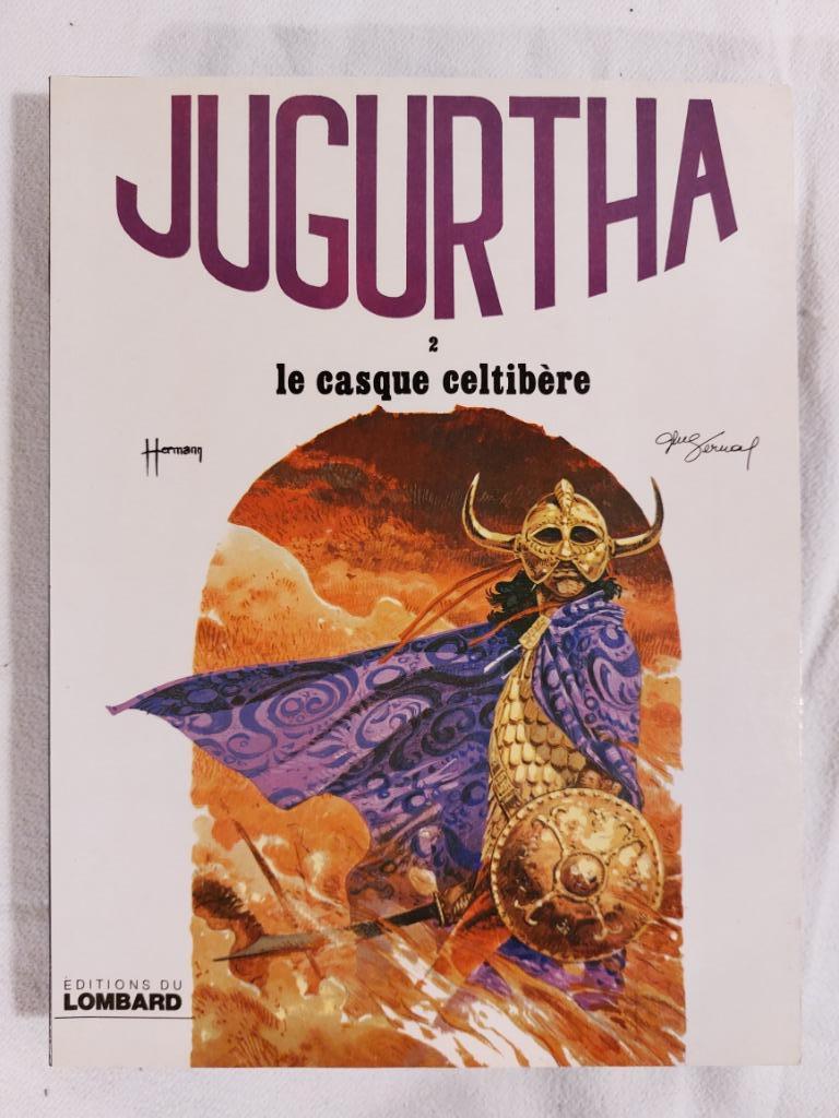 Jugurtha T.2 Le casque celtibère - Réédition (1978) - Bon ét, Une BD, Enlèvement ou Envoi, Utilisé