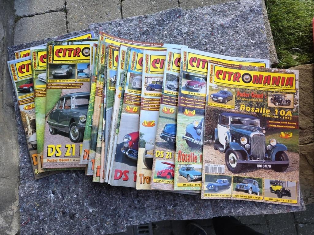 28x Citroën Citromania Magazine tijdschrift, Ophalen of Verzenden, Gelezen, Citroën
