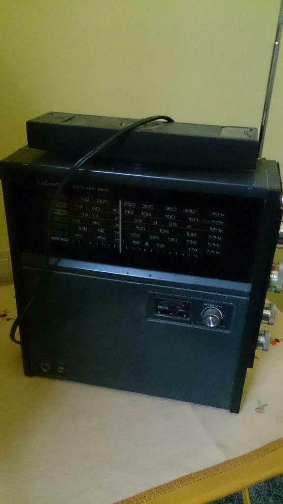 Radio gonio Lafayette guardian 6600 begin jaren 70, Verzamelen, Ophalen