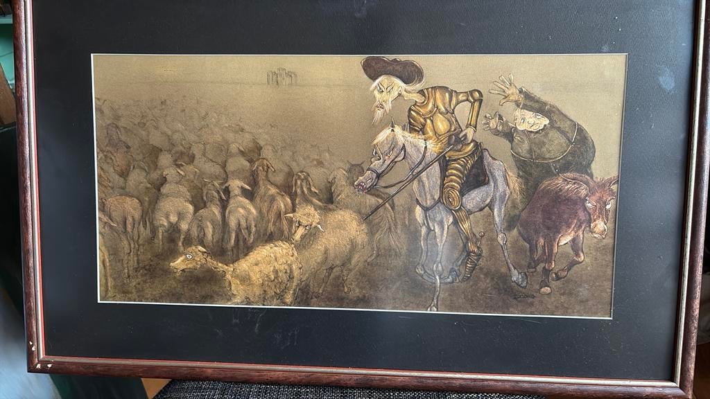 Don quichote, Antiek en Kunst, Ophalen of Verzenden