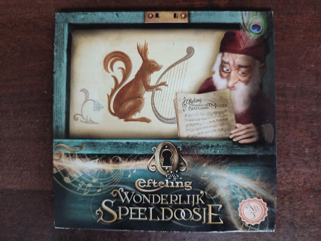 CD : EFTELING - WONDERLIJK SPEELDOOSJE  N 3, Verzamelen, Efteling, Ophalen of Verzenden, Zo goed als nieuw