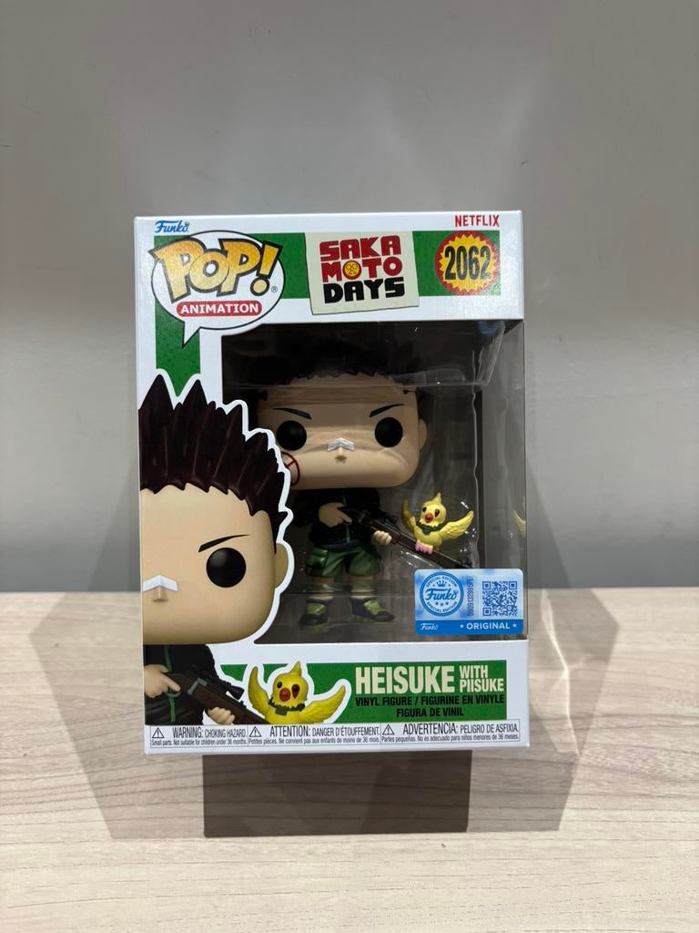Funko Pop! Heisuke met Piisuke 2062 Sakamoto Days – Special, Verzamelen, Poppetjes en Figuurtjes, Zo goed als nieuw, Ophalen of Verzenden