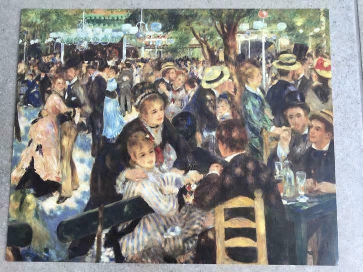 Poster Bal du Moulin de la Galette (Renoir), Verzamelen, Posters, Ophalen, Nieuw, Rechthoekig Staand, Overige onderwerpen