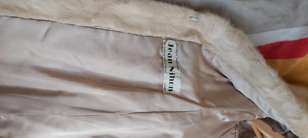 Jas, Jean Nihon, Beige, Gedragen, Ophalen