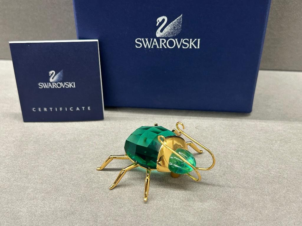 Swarovski Paradise Aranos Light Emerald Groot, Enlèvement ou Envoi, Neuf, Figurine