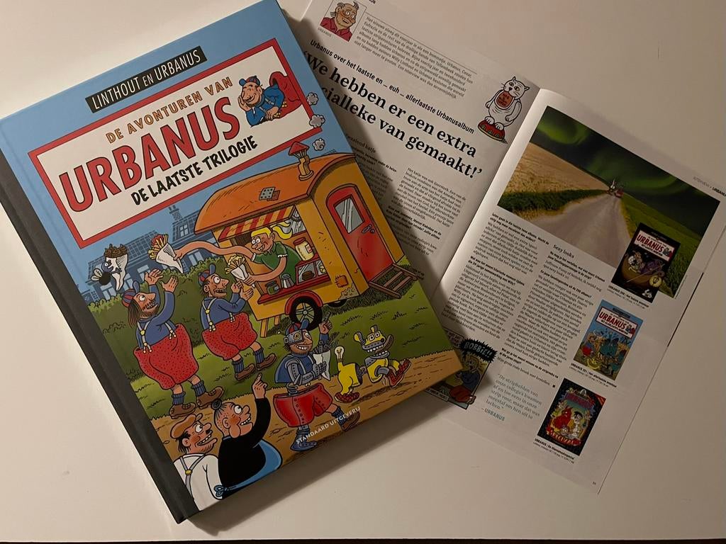Urbanus Luxe op 200 ex De laatste trilogie gesigneerd libris, Boeken, Ophalen of Verzenden, Zo goed als nieuw