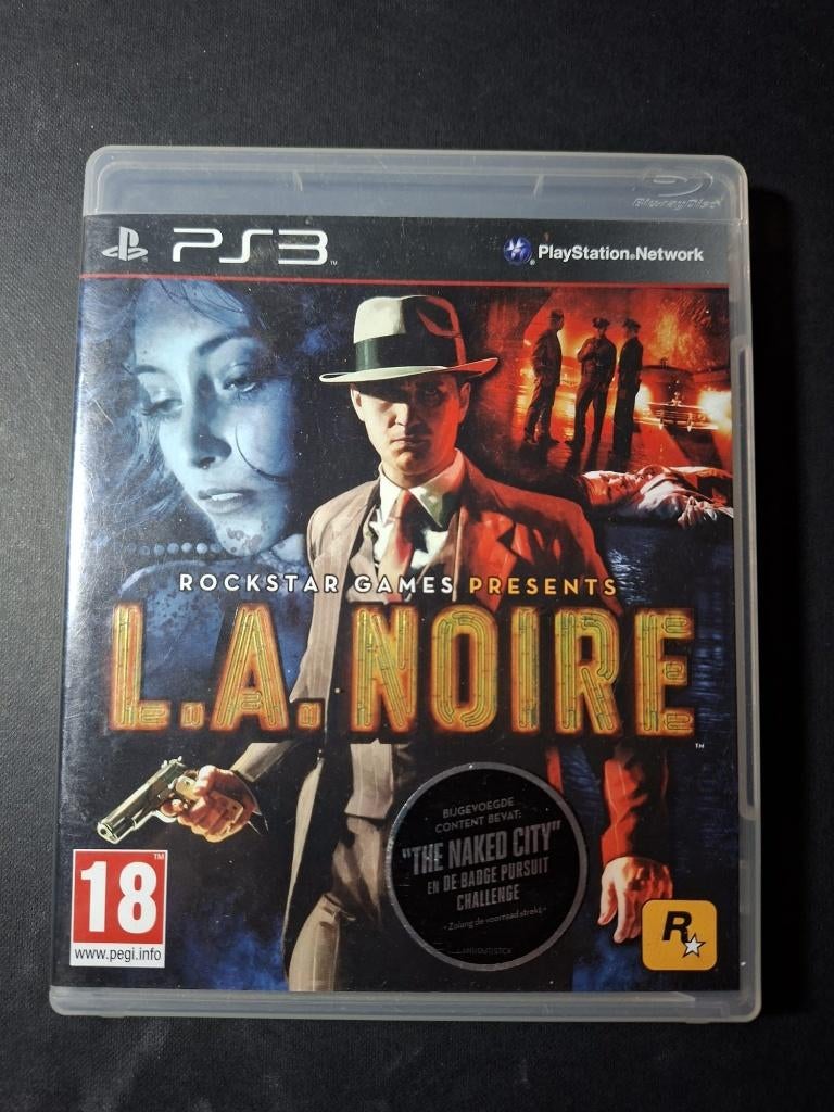 L.A. Noire PS3 Cib, Games en Spelcomputers, Ophalen of Verzenden, Zo goed als nieuw