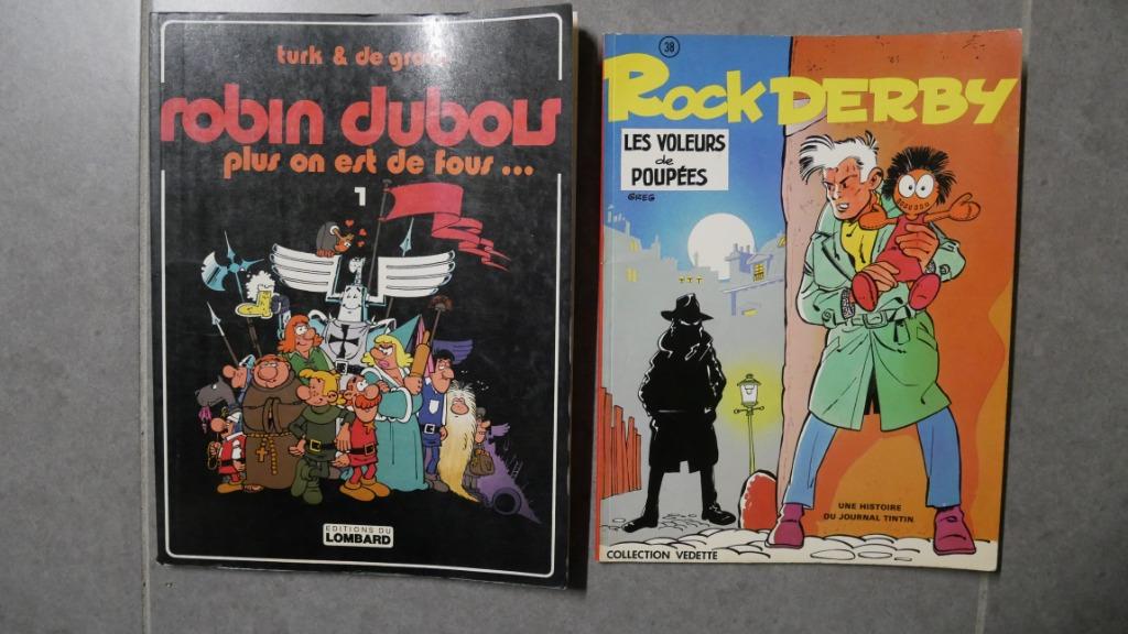 BD Robin Dubois Plus on est de fous / Rock Derby Les Voleurs, Livres, Enlèvement ou Envoi