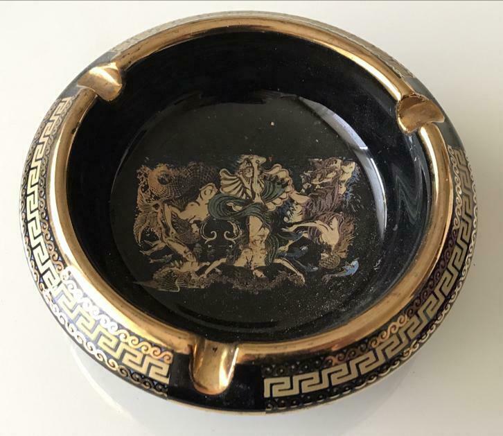 Asbakje Grieks? 🚬 🇬🇷, Verzamelen, Rookartikelen, Aanstekers en Luciferdoosjes, Ophalen of Verzenden, Gebruikt, Asbak