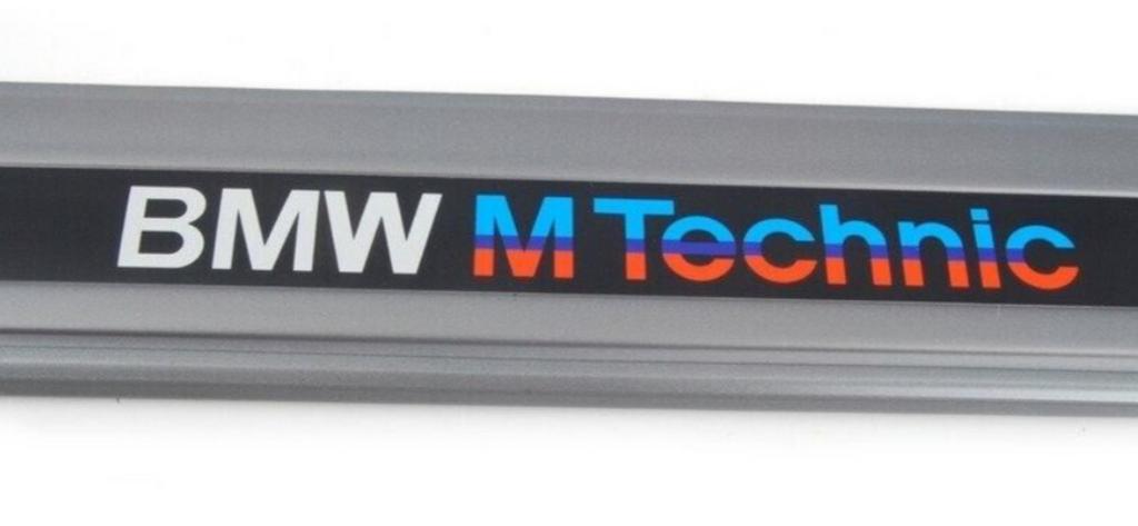 Zeldzame originele BMW M Technic E30 dorpels, Auto-onderdelen, Carrosserie, Deur, BMW, Links, Nieuw