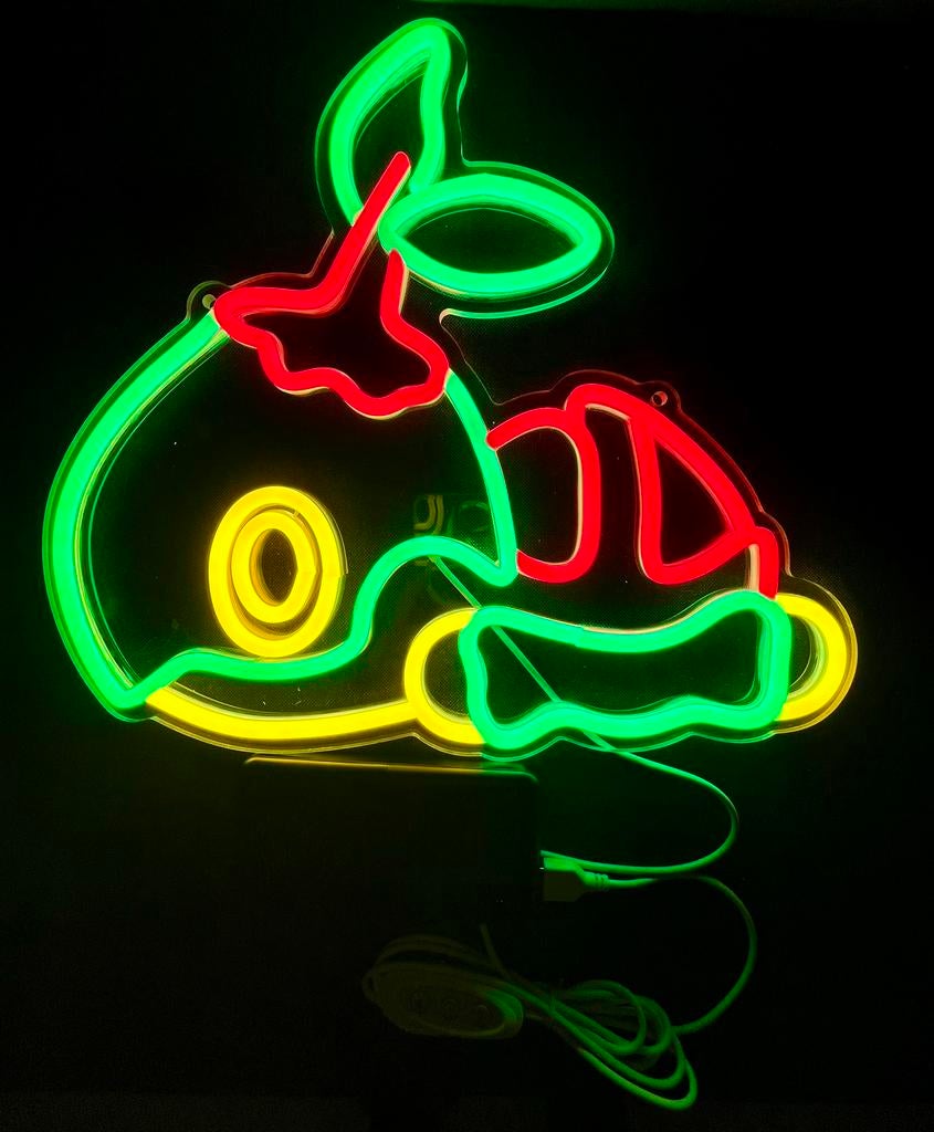 Neon Light Turtwig, Ophalen of Verzenden, Nieuw, Lichtbak of (neon) lamp