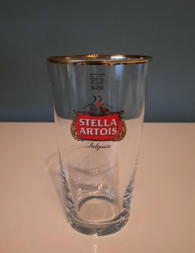 Stella Artois bierglas, Verzamelen, Ophalen of Verzenden, Zo goed als nieuw, Bierglas