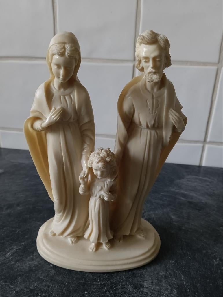 Statue de la Sainte Famille en résine, Enlèvement ou Envoi