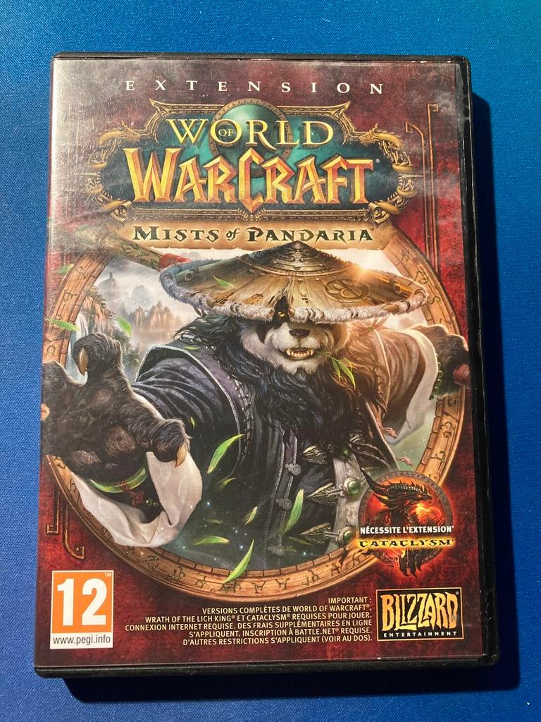 World of Warcraft Mist of Pandaria Pc Mac, Enlèvement ou Envoi, Utilisé