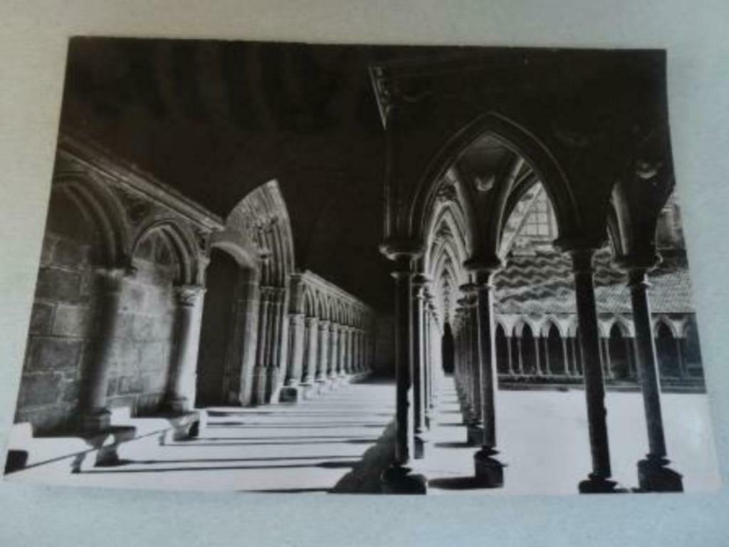 Abbaye du Mont St.-Michel (Manche) Etage superieur de "La Me, Envoi, Non affranchie, France