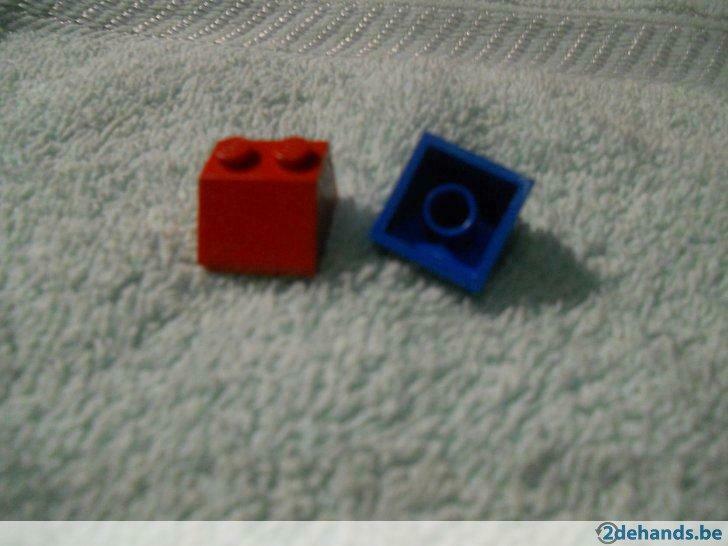 Lego 44 dakpannen 2x2, Ophalen of Verzenden, Gebruikt