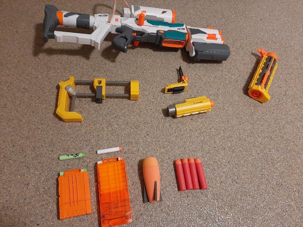 Nerf geweren en pijlen nieuw in verpakking, Enfants & Bébés, Jouets | Extérieur | Jeu d'action, Neuf, Enlèvement ou Envoi
