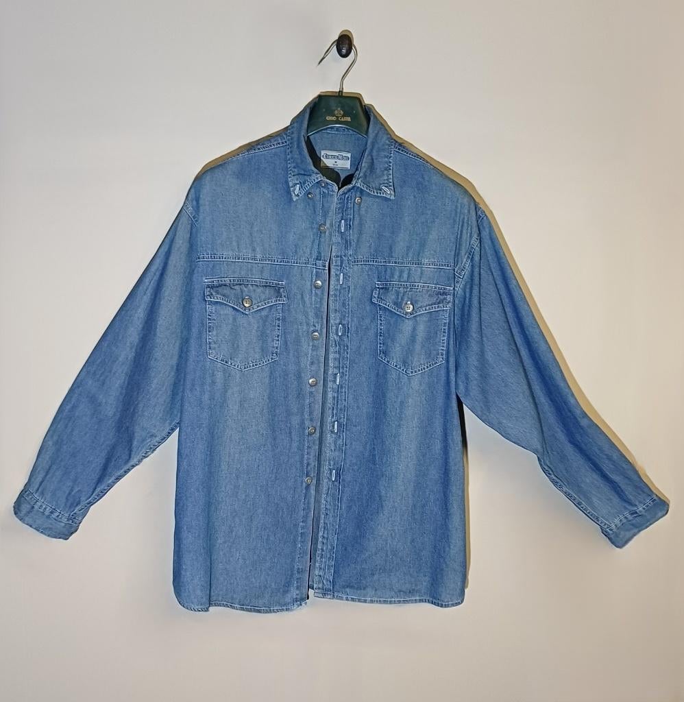 Mooi jeans hemd, Kleding | Heren, Ophalen of Verzenden, Zo goed als nieuw, Enrico Mori
