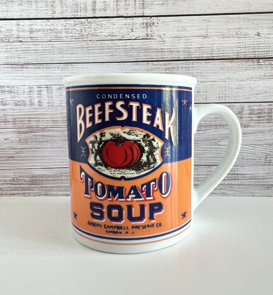 Tasse Beefsteak Tomato Soup Campbell - 125th Anniversary, Antiek en Kunst, Antiek | Servies los, Ophalen of Verzenden