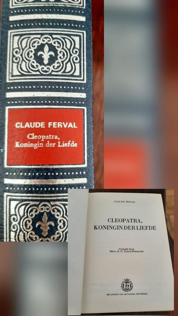 Cleopatra, Koningin der Liefde – Claude Ferval, Ophalen of Verzenden, Zo goed als nieuw