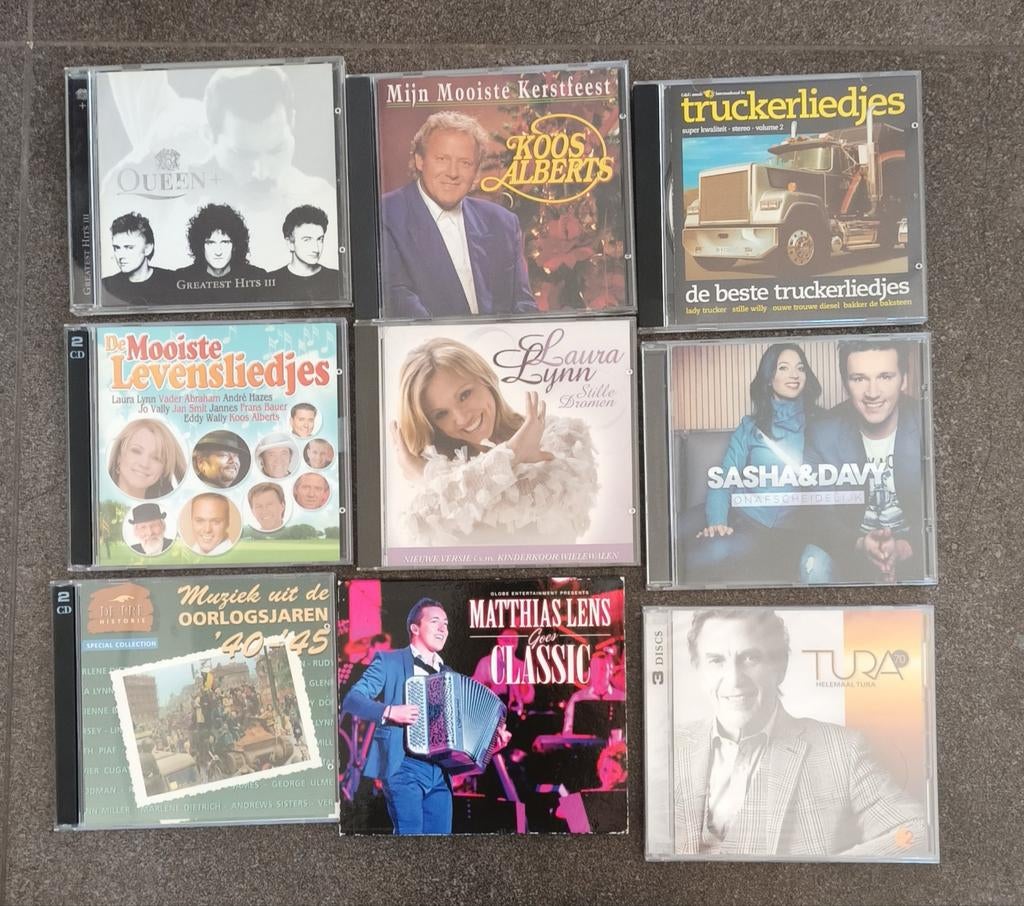 9 CD's - oa Queen, Cd's en Dvd's, Ophalen of Verzenden, Gebruikt