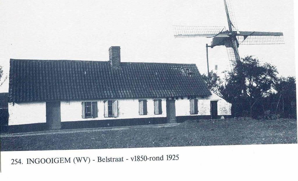 Ingooigem - molen Belstraat, Enlèvement ou Envoi, 1980 à nos jours, Non affranchie, Flandre Occidentale
